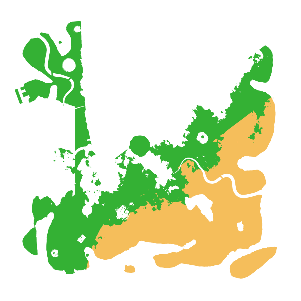 Biome Rust Map: Procedural Map, Size: 4000, Seed: 1217855878