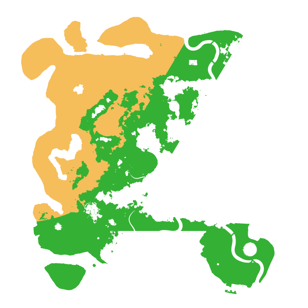 Biome Rust Map: Procedural Map, Size: 4000, Seed: 507902623