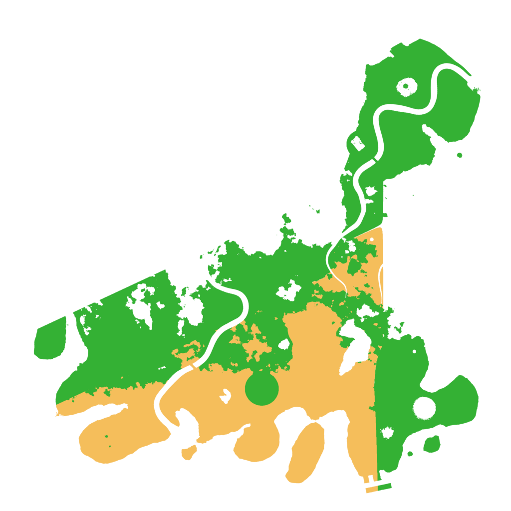 Biome Rust Map: Procedural Map, Size: 4000, Seed: 1961010707