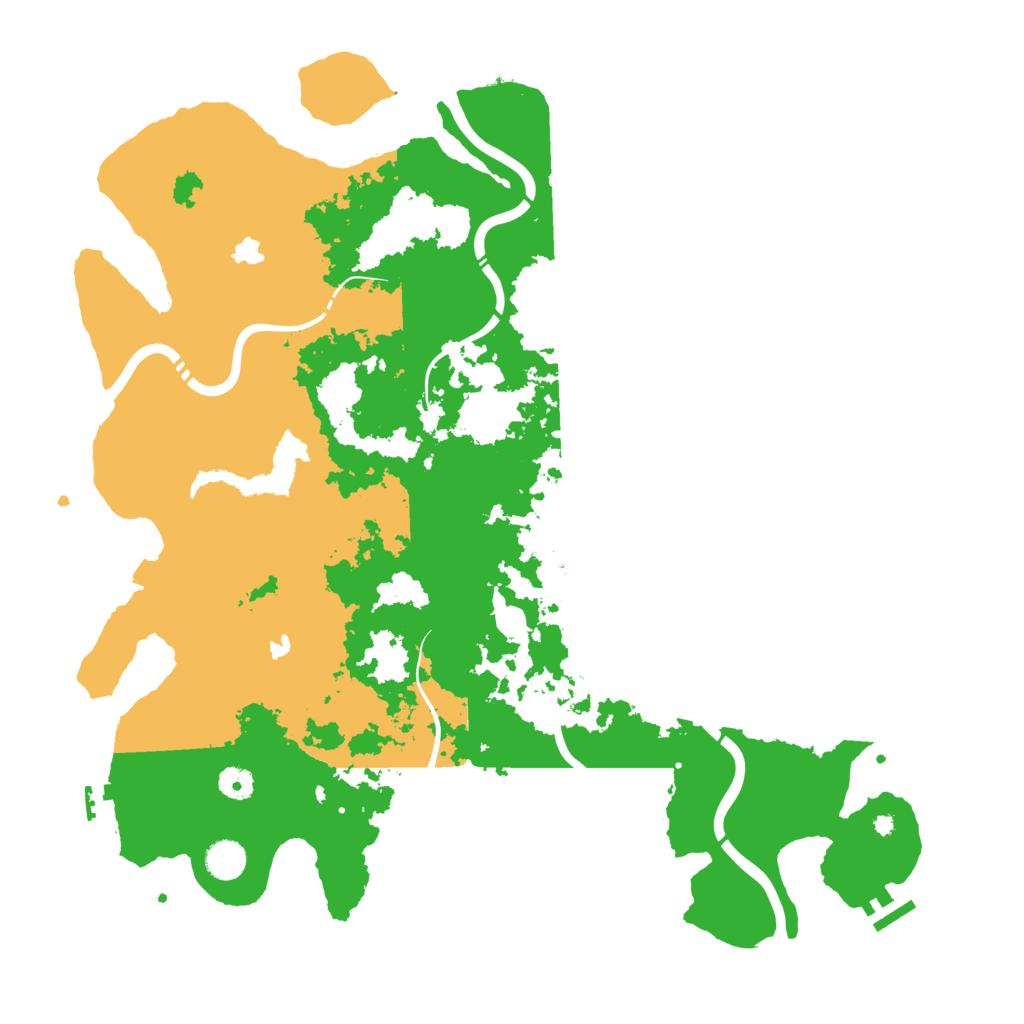 Biome Rust Map: Procedural Map, Size: 4500, Seed: 903415927