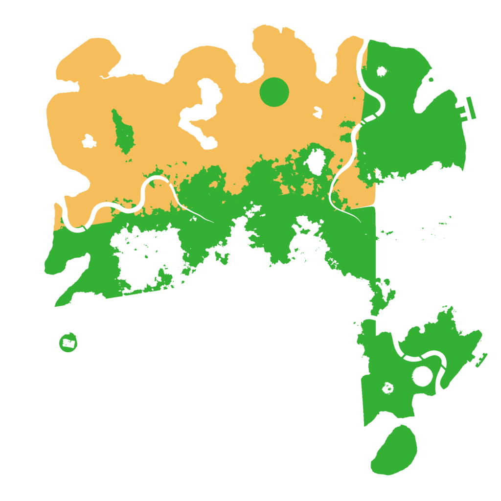 Biome Rust Map: Procedural Map, Size: 4500, Seed: 1907545026