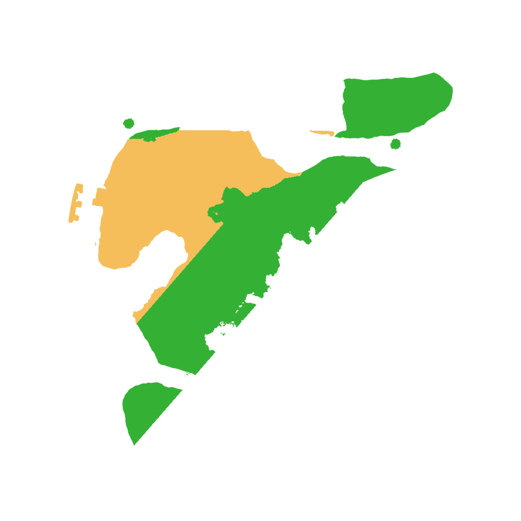 Biome Rust Map: Procedural Map, Size: 2000, Seed: 1571456967