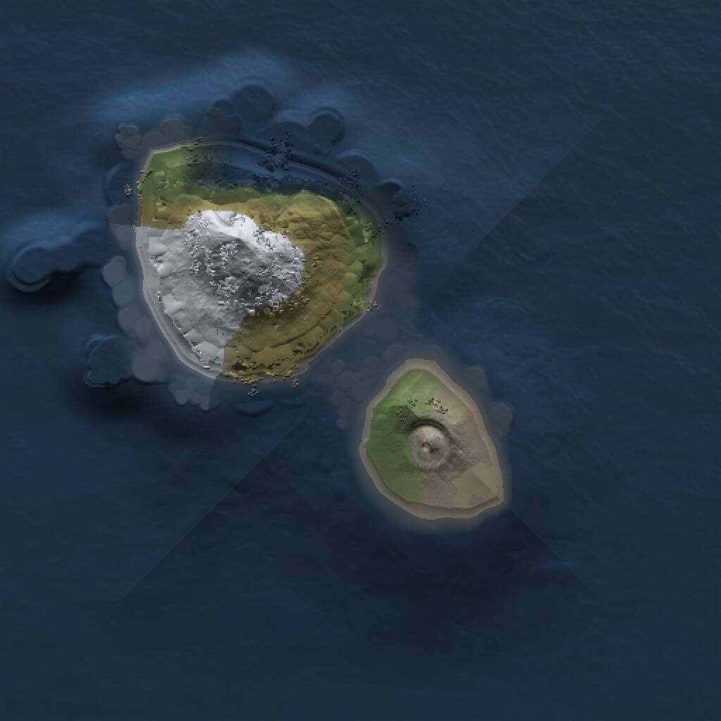 Rust Map: Procedural Map, Size: 1000, Seed: 1826707778, 1 Monuments