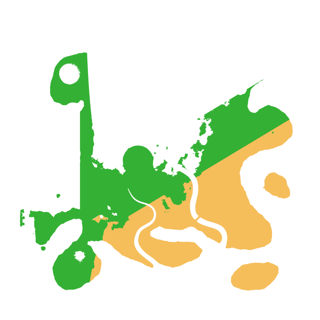 Biome Rust Map: Procedural Map, Size: 2800, Seed: 260058821