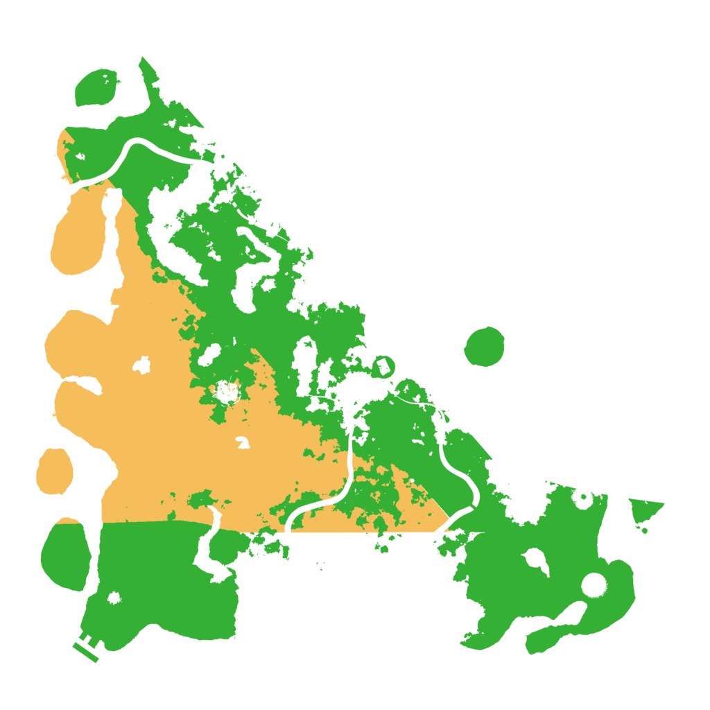 Biome Rust Map: Procedural Map, Size: 5000, Seed: 1183301138
