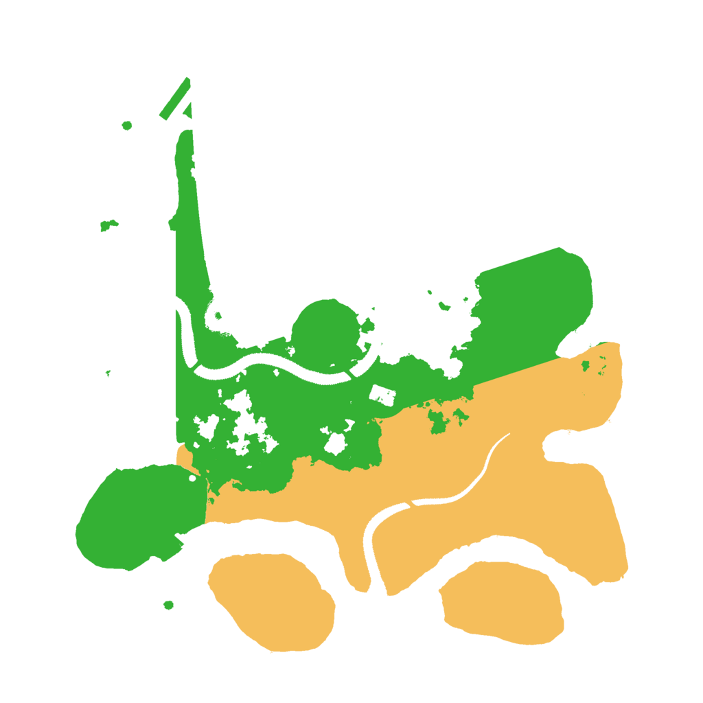 Biome Rust Map: Procedural Map, Size: 3000, Seed: 89436