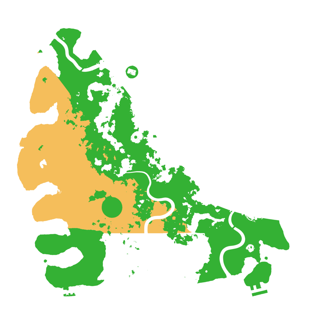 Biome Rust Map: Procedural Map, Size: 4000, Seed: 179179