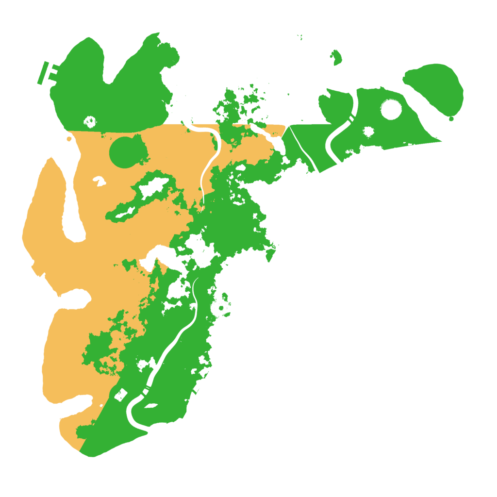 Biome Rust Map: Procedural Map, Size: 4250, Seed: 6231478