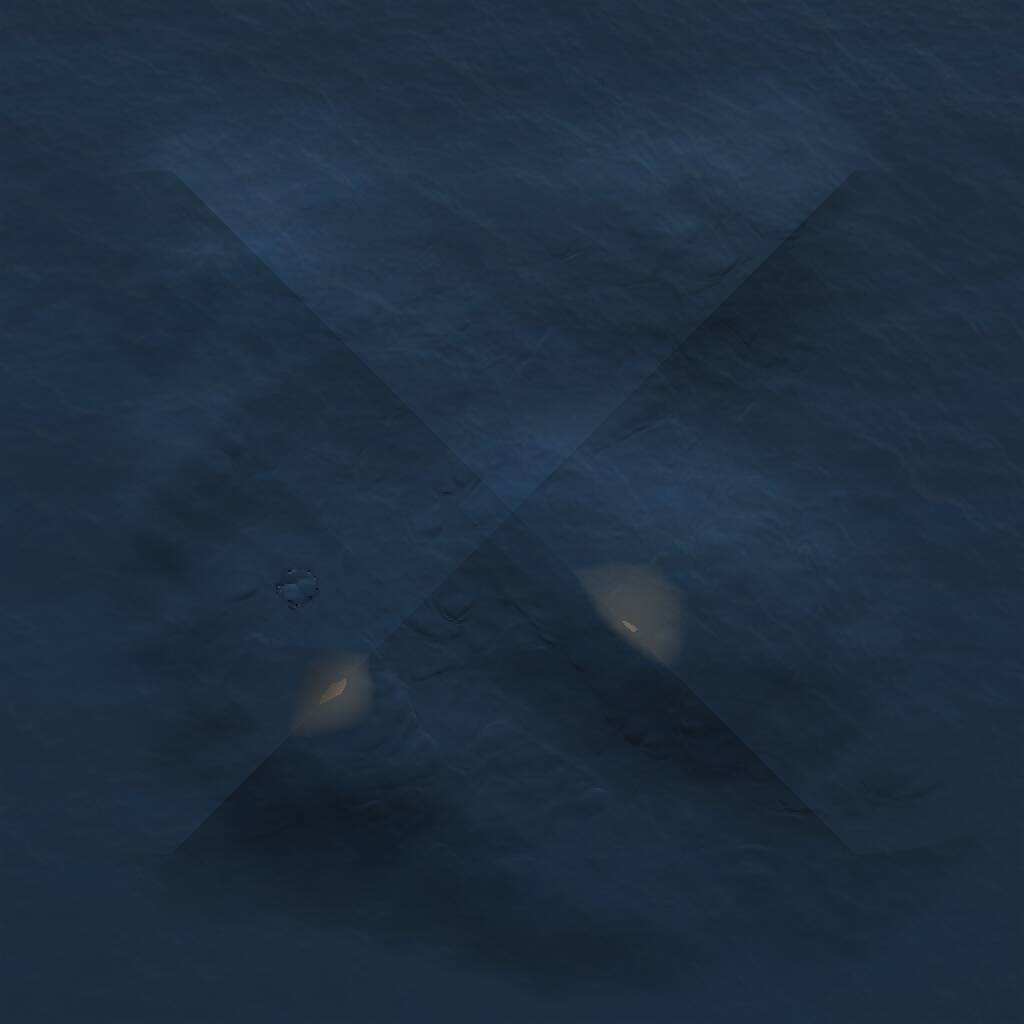 Rust Map: Procedural Map, Size: 1000, Seed: 1946203875, 1 Monuments