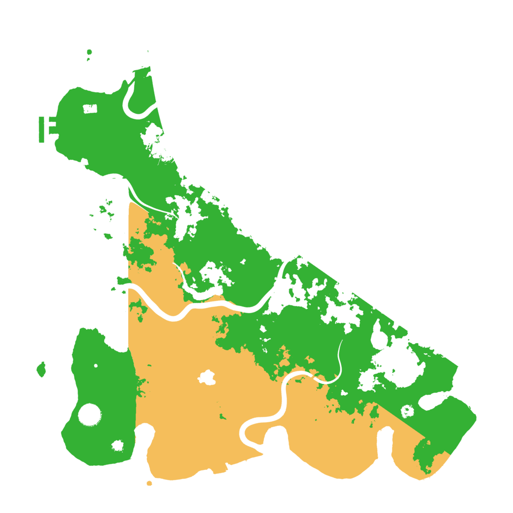 Biome Rust Map: Procedural Map, Size: 4000, Seed: 878536229
