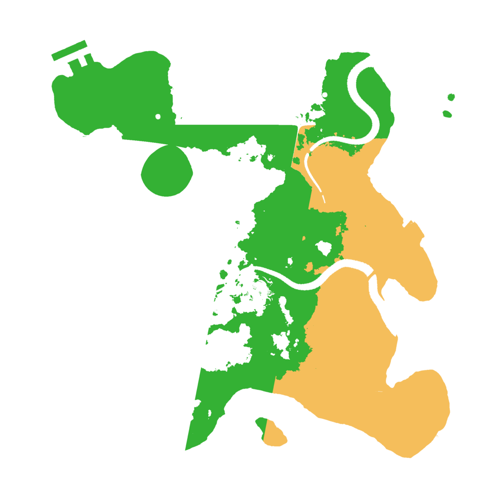 Biome Rust Map: Procedural Map, Size: 2750, Seed: 2057245807
