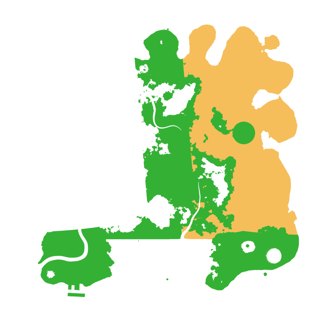 Biome Rust Map: Procedural Map, Size: 3750, Seed: 1917991956