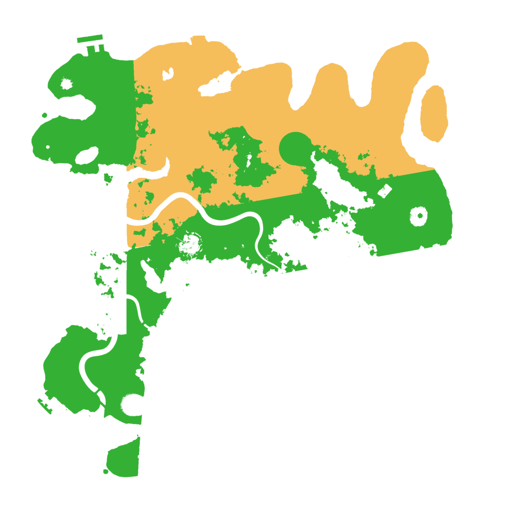 Biome Rust Map: Procedural Map, Size: 4000, Seed: 8698