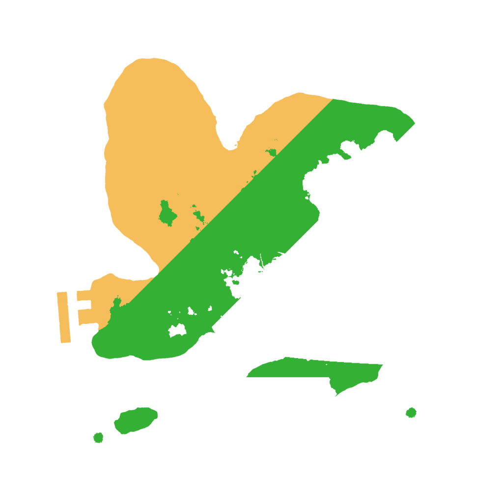 Biome Rust Map: Procedural Map, Size: 2000, Seed: 1943231576