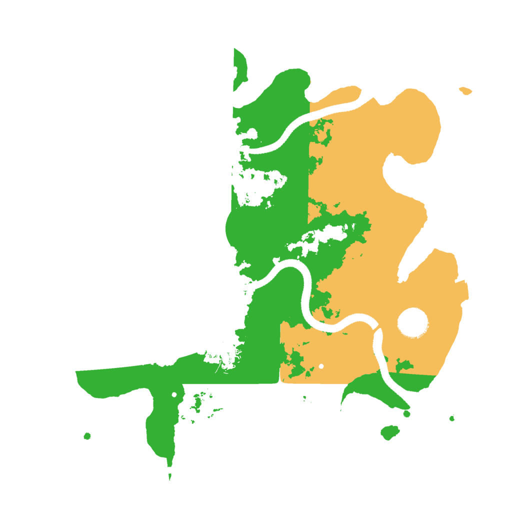 Biome Rust Map: Procedural Map, Size: 3000, Seed: 1946259