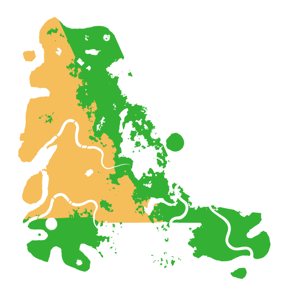 Biome Rust Map: Procedural Map, Size: 4500, Seed: 1338484589