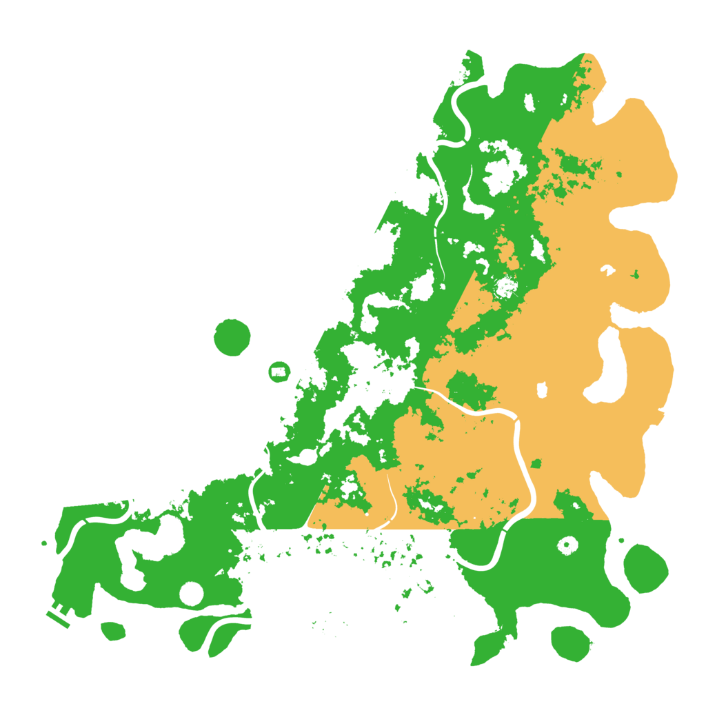 Biome Rust Map: Procedural Map, Size: 5500, Seed: 938674520