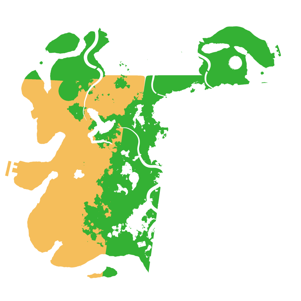 Biome Rust Map: Procedural Map, Size: 4000, Seed: 103102485