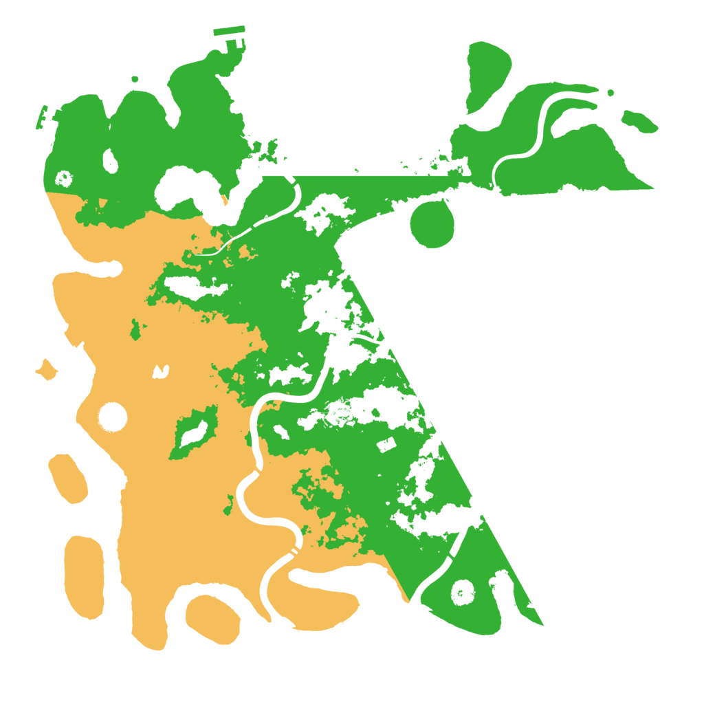 Biome Rust Map: Procedural Map, Size: 4250, Seed: 1942449522