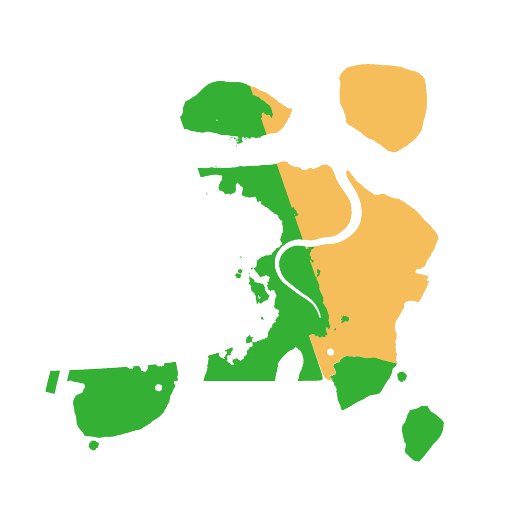 Biome Rust Map: Procedural Map, Size: 2112, Seed: 2112