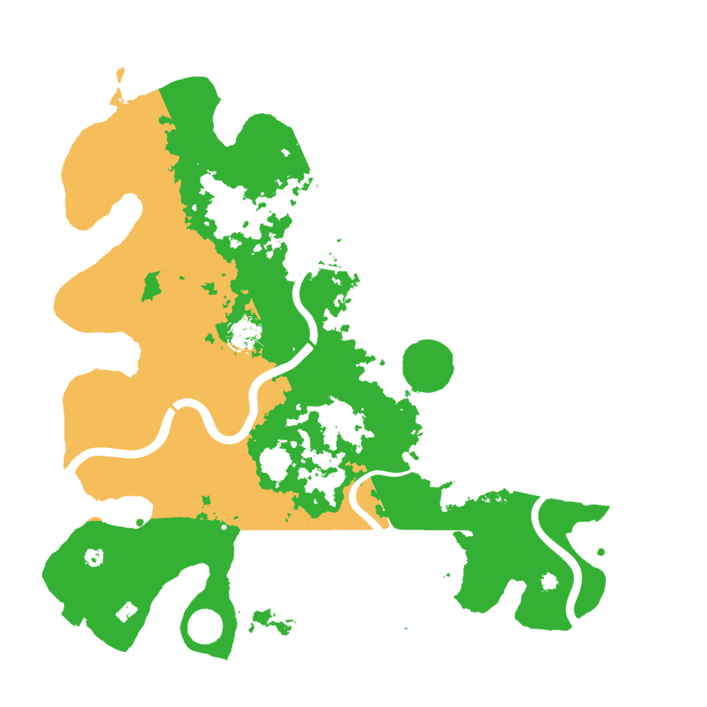 Biome Rust Map: Procedural Map, Size: 3750, Seed: 13112025