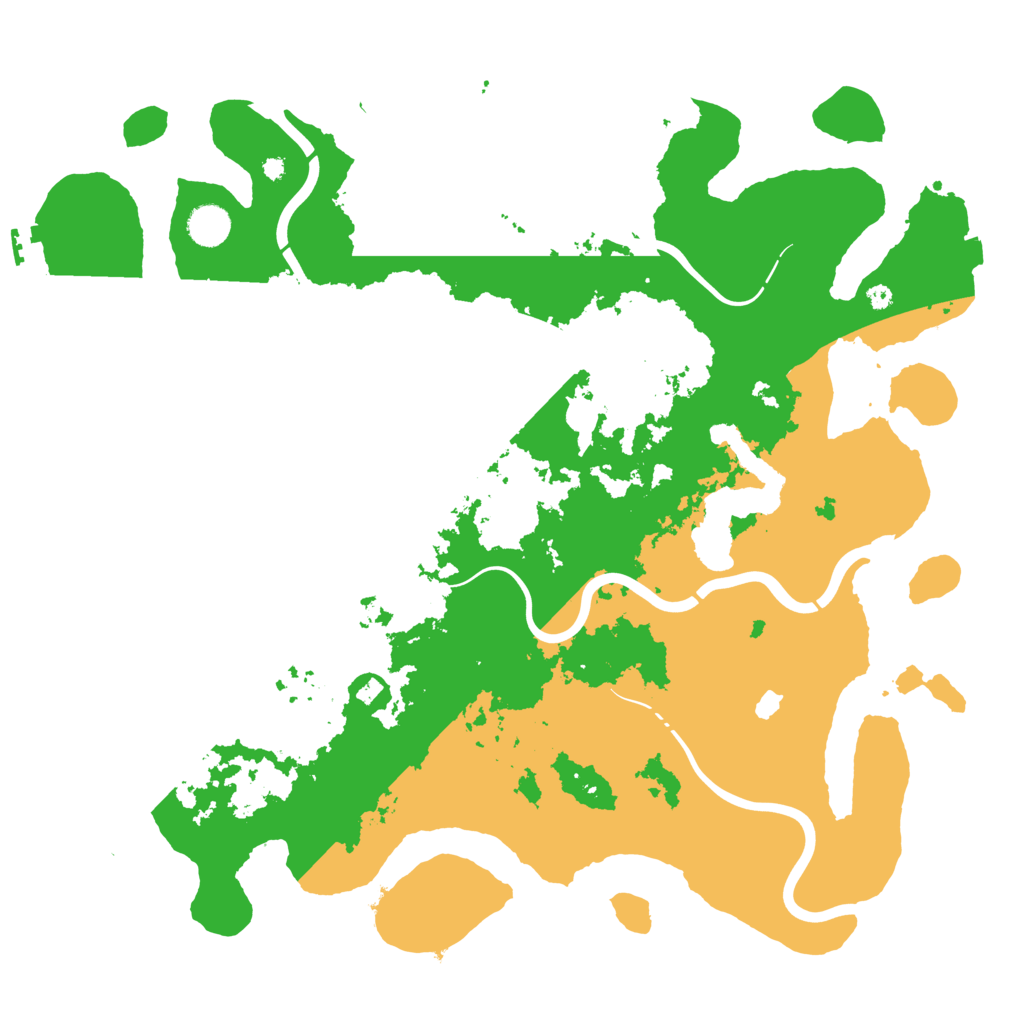 Biome Rust Map: Procedural Map, Size: 4250, Seed: 1373016924