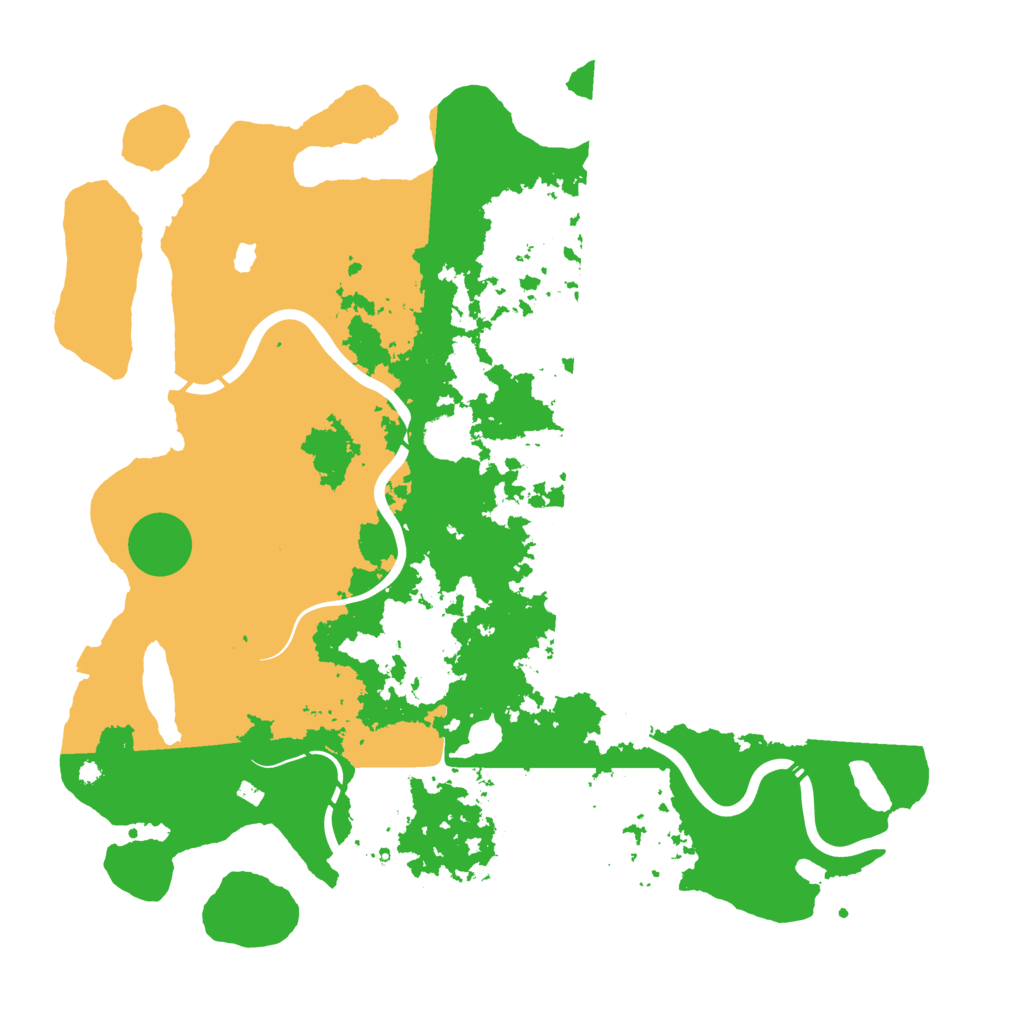 Biome Rust Map: Procedural Map, Size: 4250, Seed: 1387610464