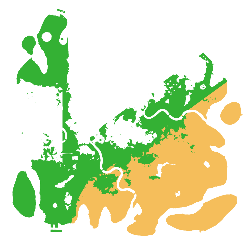 Biome Rust Map: Procedural Map, Size: 4500, Seed: 20139618