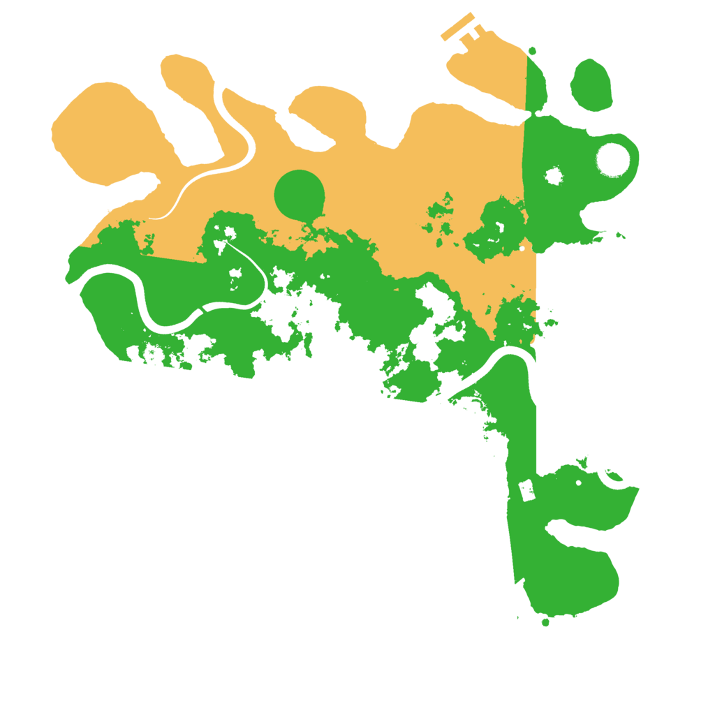 Biome Rust Map: Procedural Map, Size: 3750, Seed: 1357283328