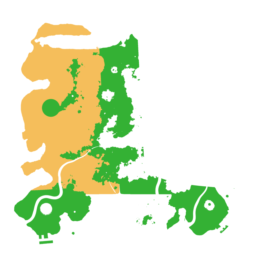 Biome Rust Map: Procedural Map, Size: 3850, Seed: 1467871392