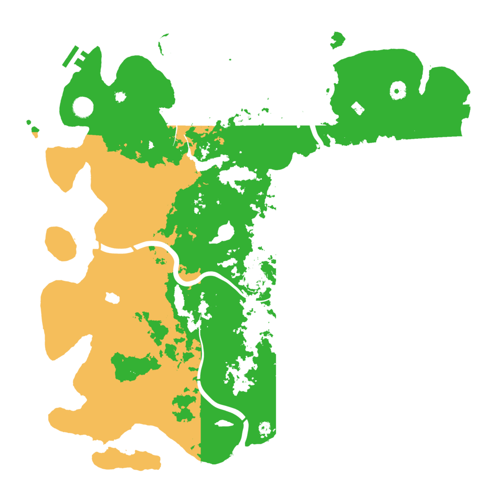 Biome Rust Map: Procedural Map, Size: 4250, Seed: 981615