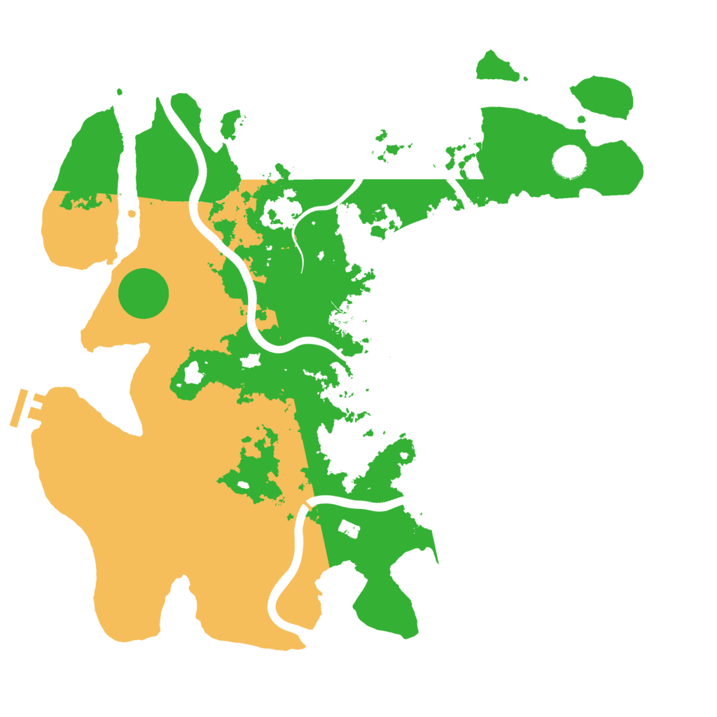 Biome Rust Map: Procedural Map, Size: 3750, Seed: 663838329