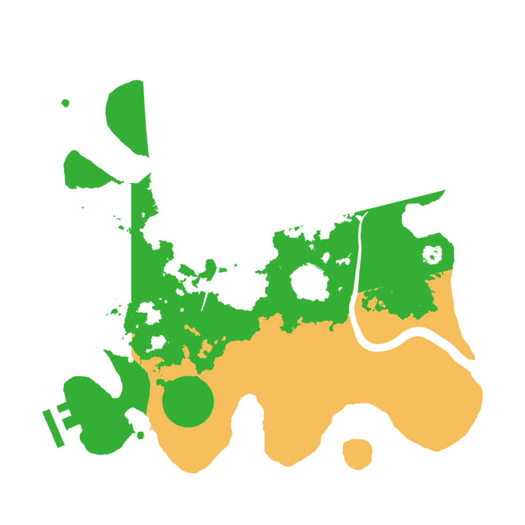 Biome Rust Map: Procedural Map, Size: 2700, Seed: 17089