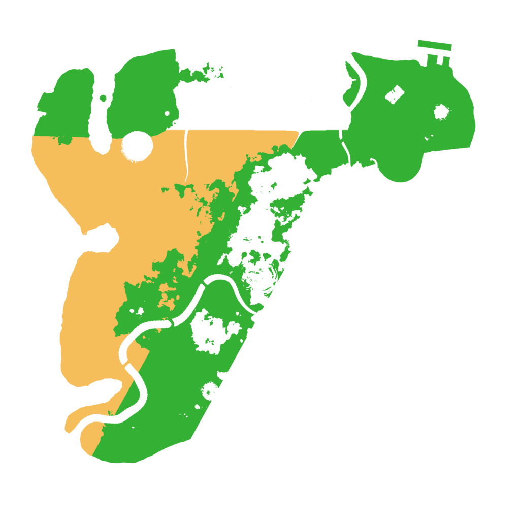 Biome Rust Map: Procedural Map, Size: 3120, Seed: 6231478
