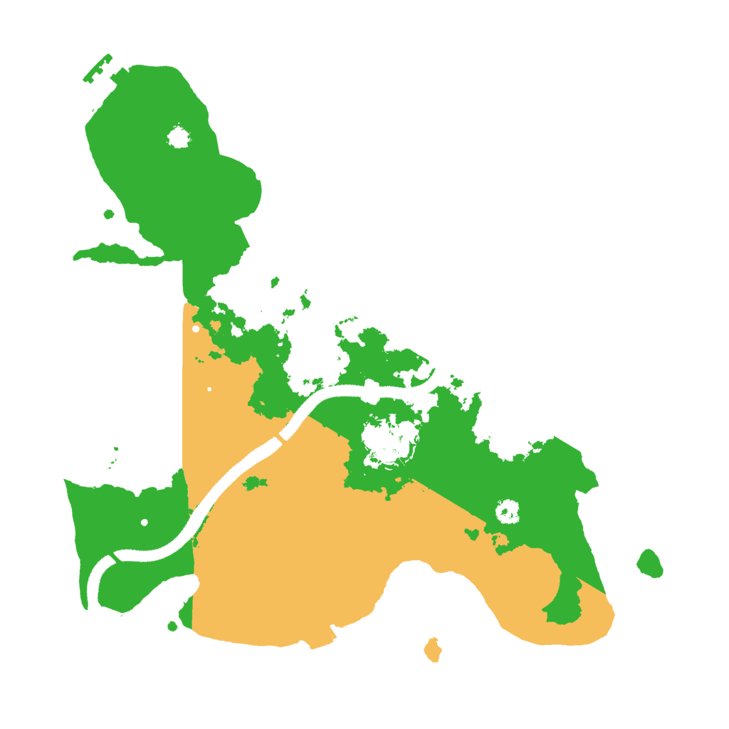 Biome Rust Map: Procedural Map, Size: 3000, Seed: 1546643377