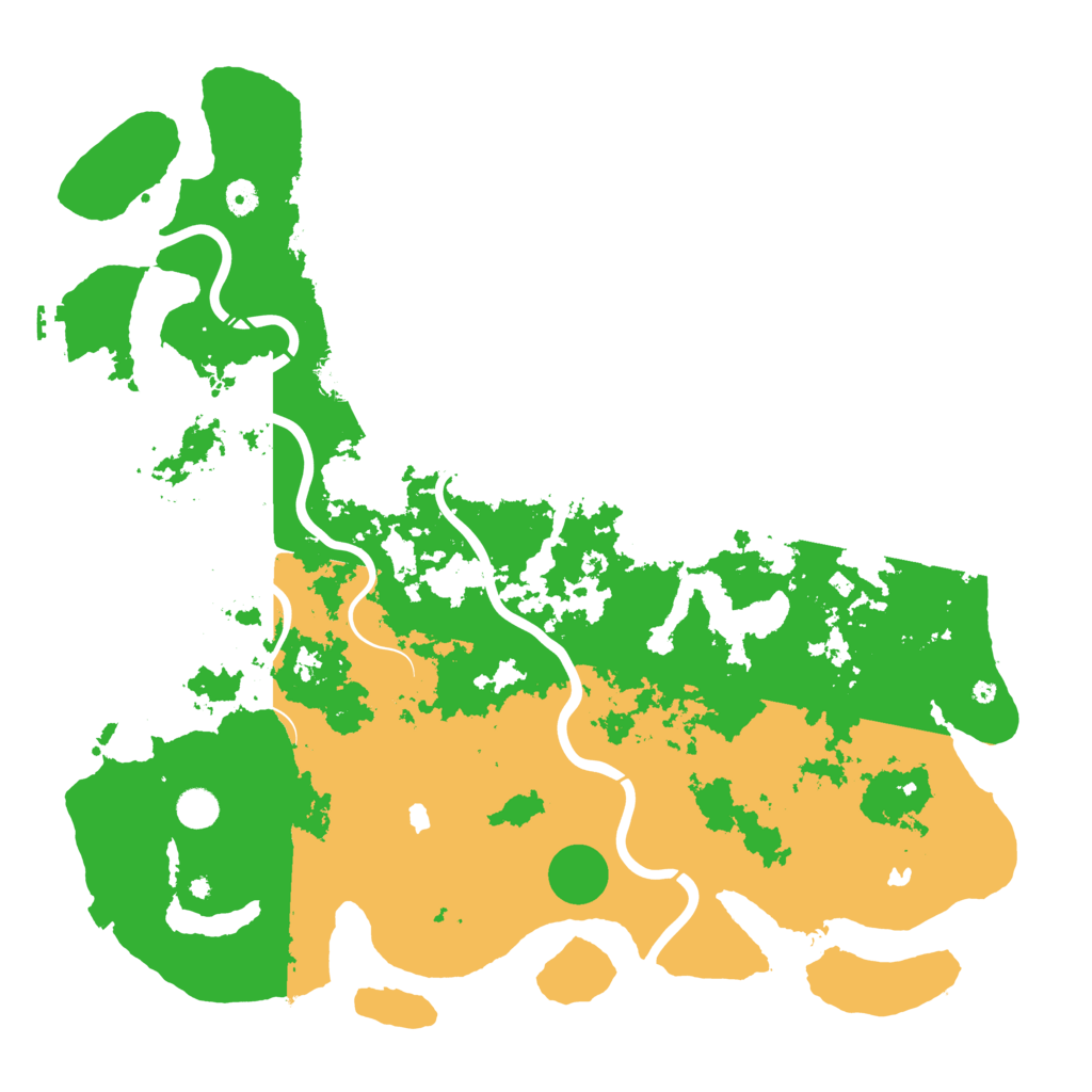 Biome Rust Map: Procedural Map, Size: 4800, Seed: 1928143