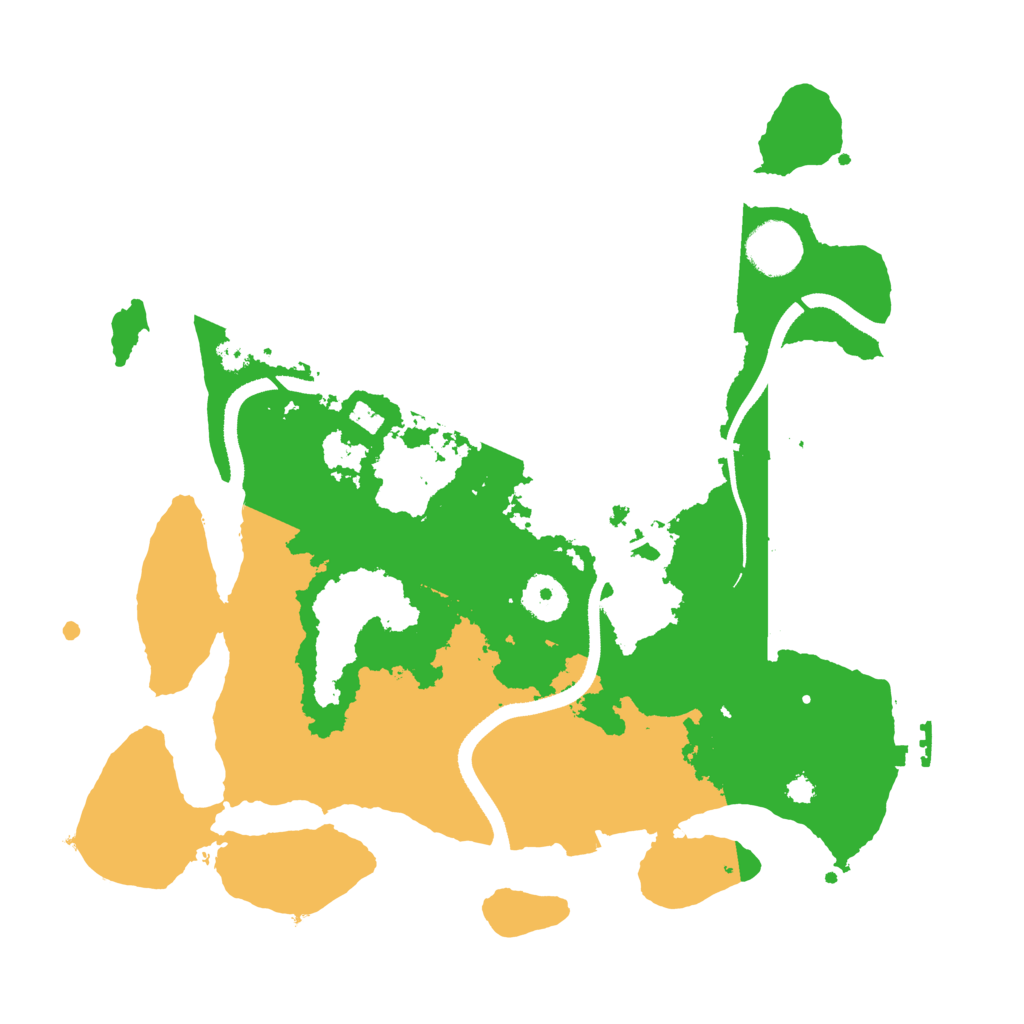 Biome Rust Map: Procedural Map, Size: 3400, Seed: 1378350118