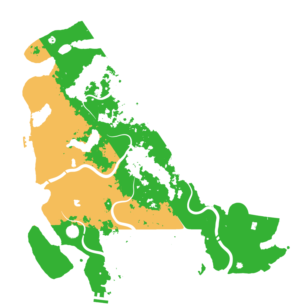 Biome Rust Map: Procedural Map, Size: 4250, Seed: 1627739675
