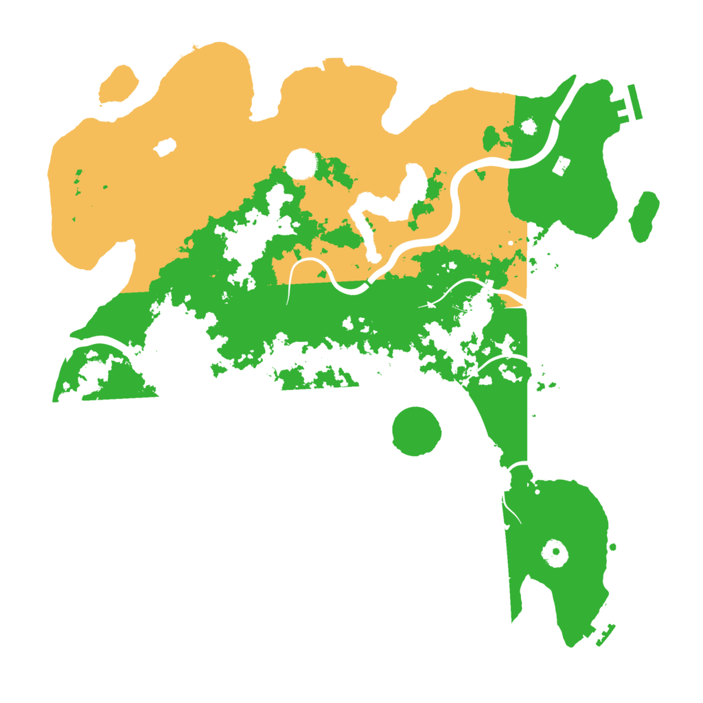 Biome Rust Map: Procedural Map, Size: 4000, Seed: 1922967249