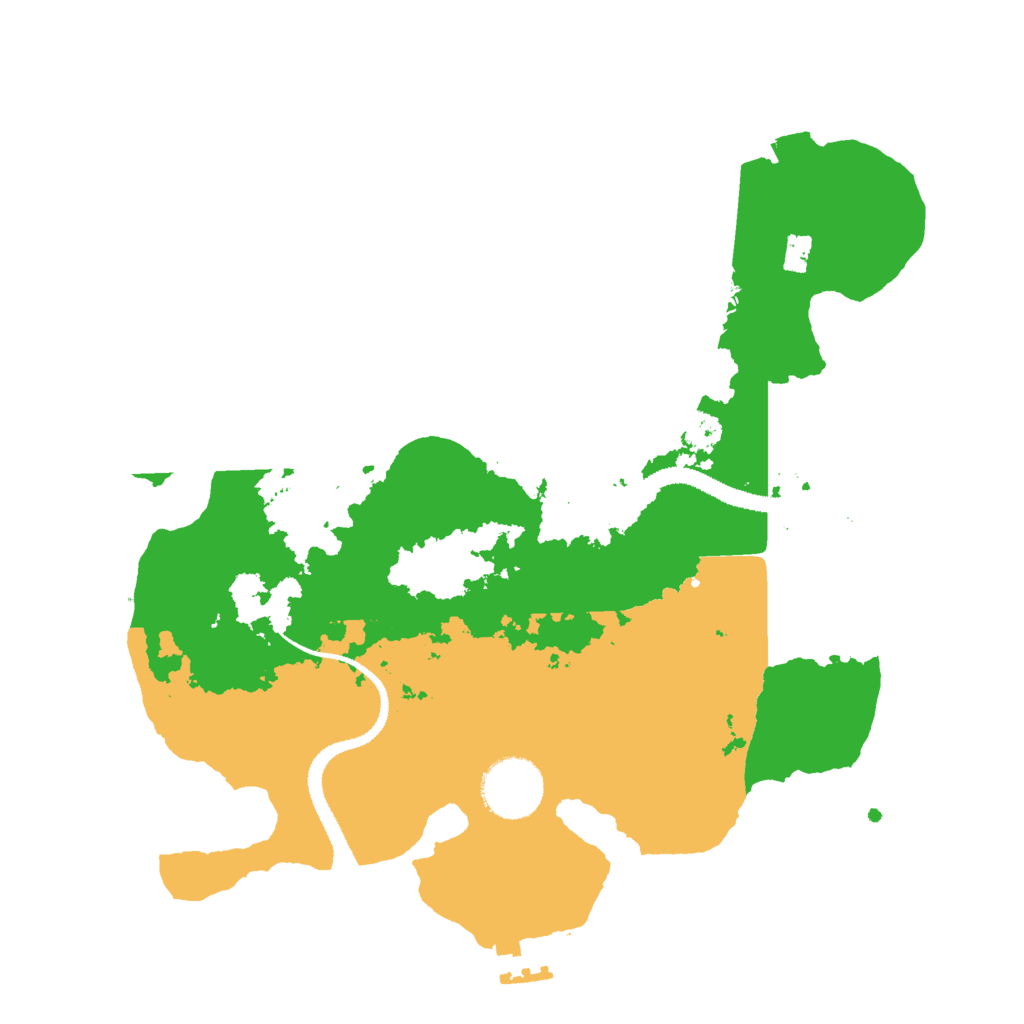 Biome Rust Map: Procedural Map, Size: 2950, Seed: 1874472714