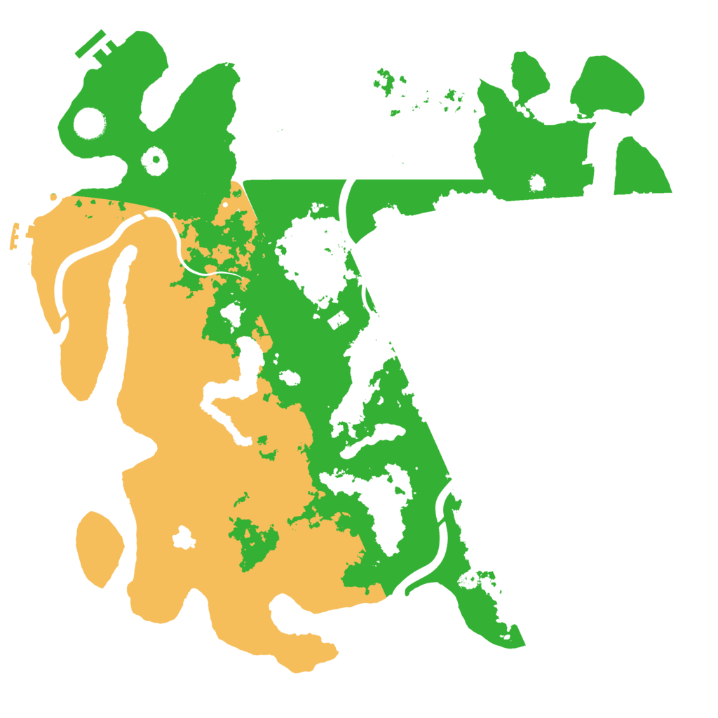Biome Rust Map: Procedural Map, Size: 4000, Seed: 85971