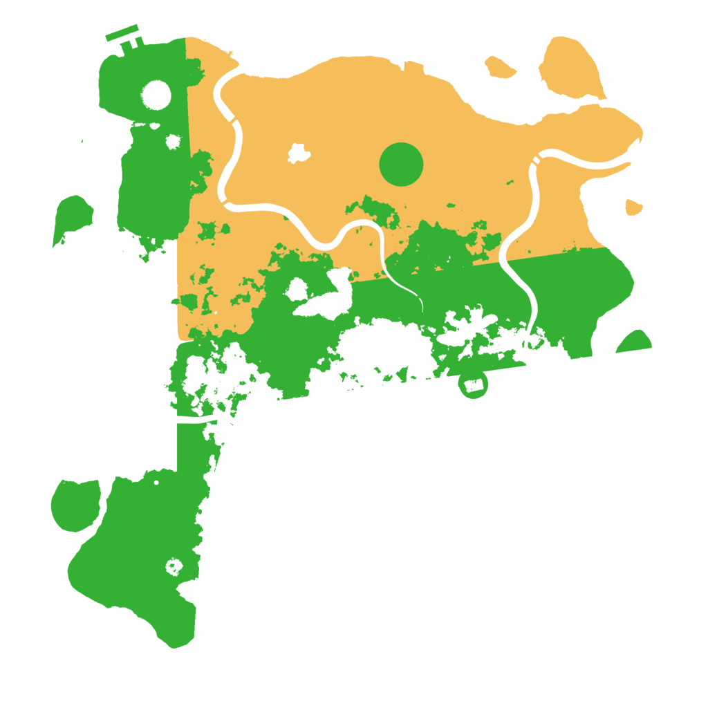 Biome Rust Map: Procedural Map, Size: 4250, Seed: 606481367
