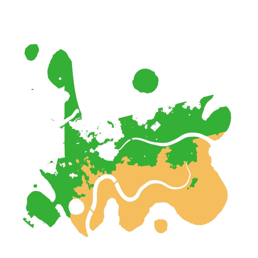 Biome Rust Map: Procedural Map, Size: 2950, Seed: 17089