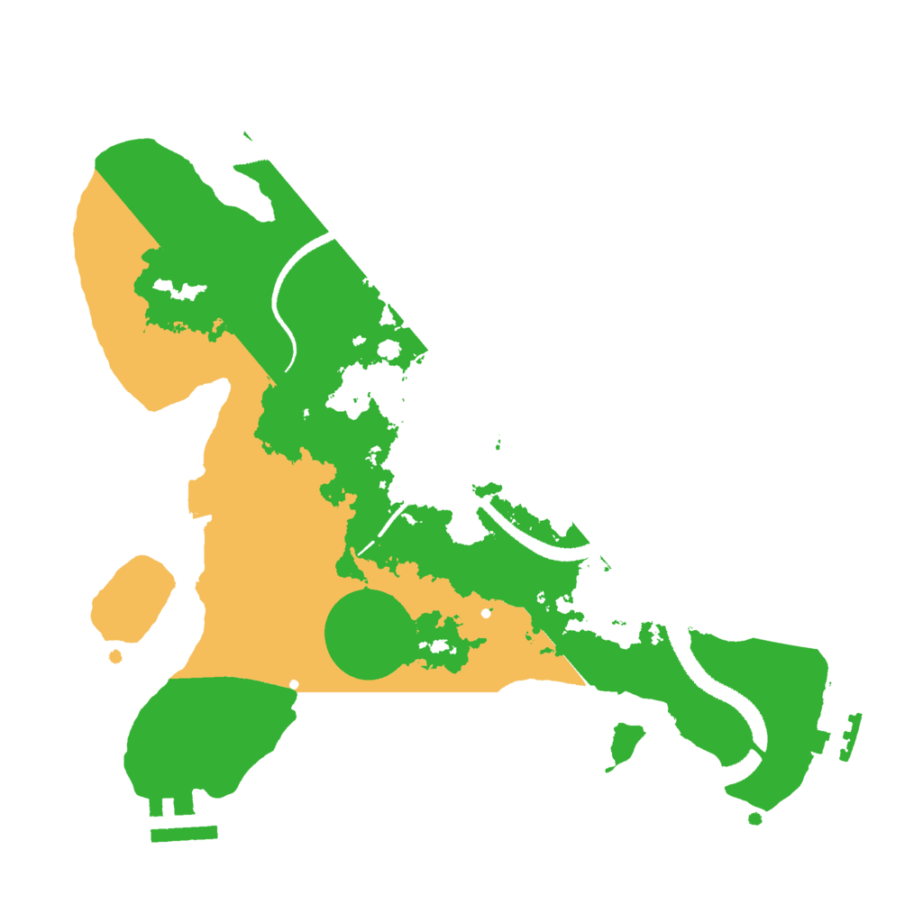 Biome Rust Map: Procedural Map, Size: 2800, Seed: 2044742643