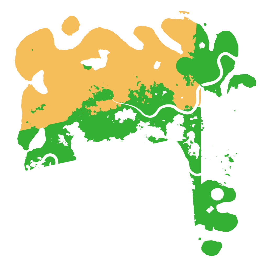 Biome Rust Map: Procedural Map, Size: 4000, Seed: 1812794091