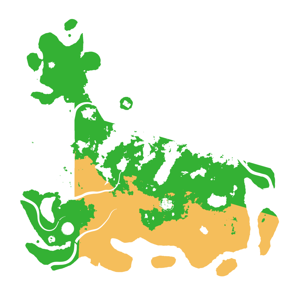 Biome Rust Map: Procedural Map, Size: 4200, Seed: 5362279