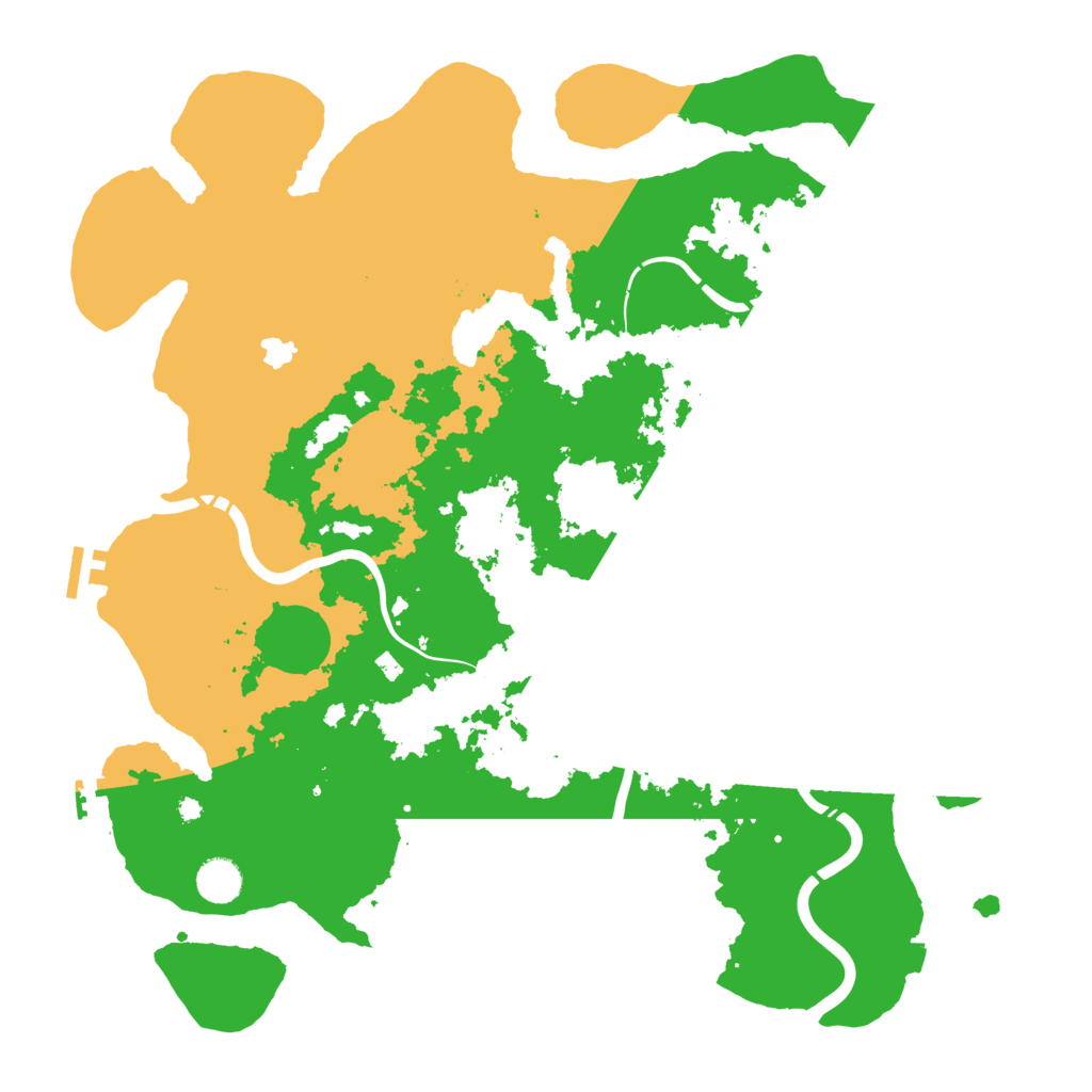 Biome Rust Map: Procedural Map, Size: 4250, Seed: 507902623
