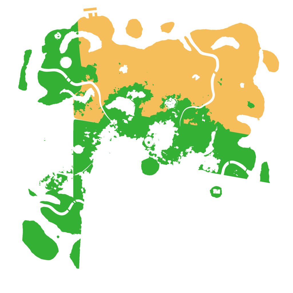 Biome Rust Map: Procedural Map, Size: 4500, Seed: 1474533623