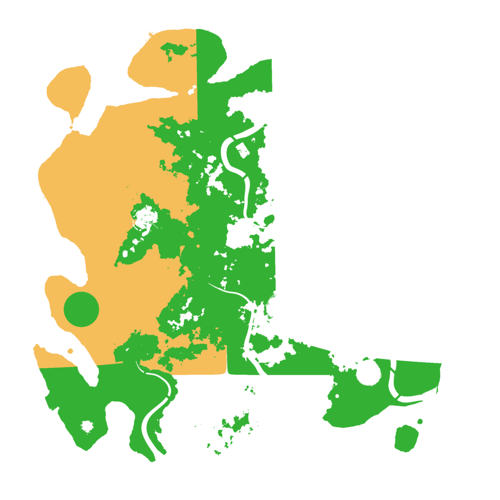 Biome Rust Map: Procedural Map, Size: 3750, Seed: 1061650537