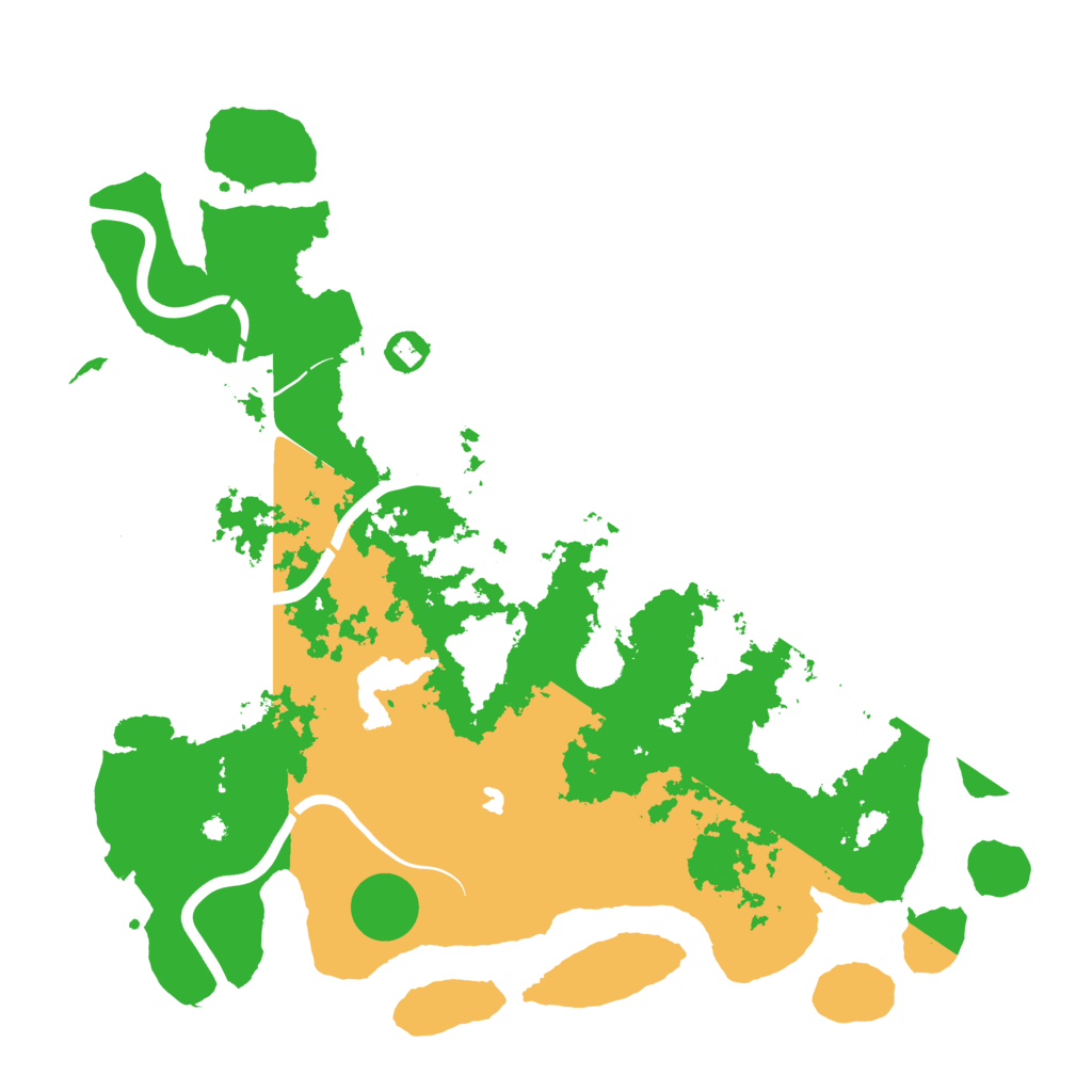 Biome Rust Map: Procedural Map, Size: 4250, Seed: 393561325